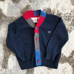Truly Scrumptious boy 3-6 month button sweater